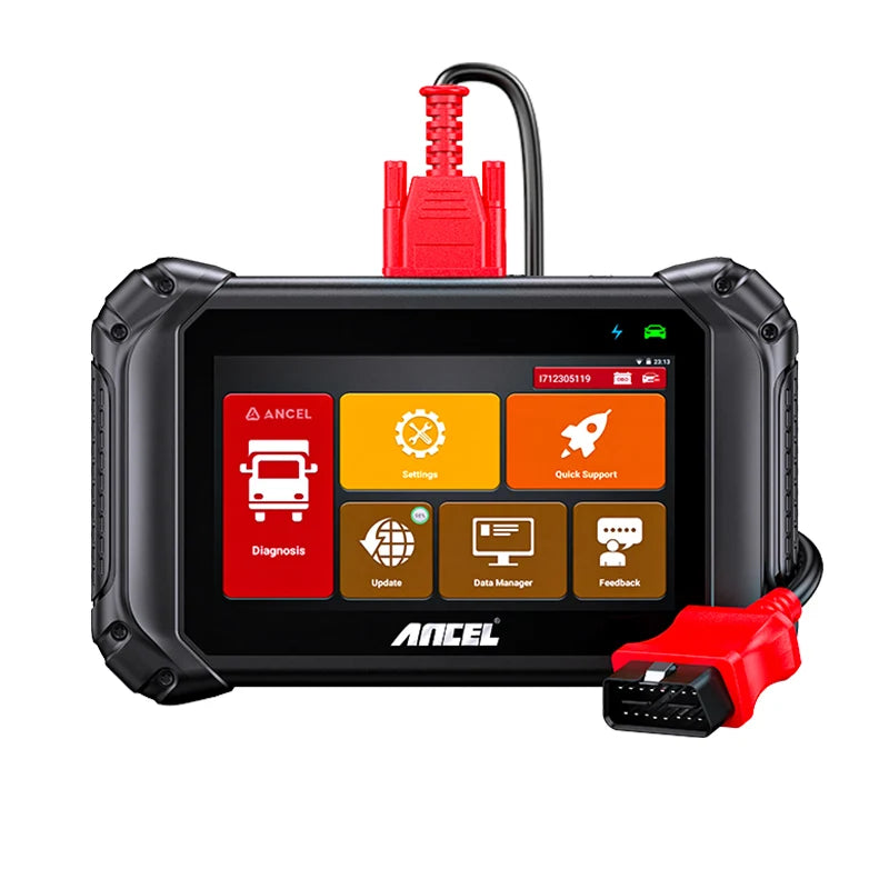 ANCEL V5 HD Truck OBD2 Diagnostic Tool Bi-directional Control All System DPF Scanner