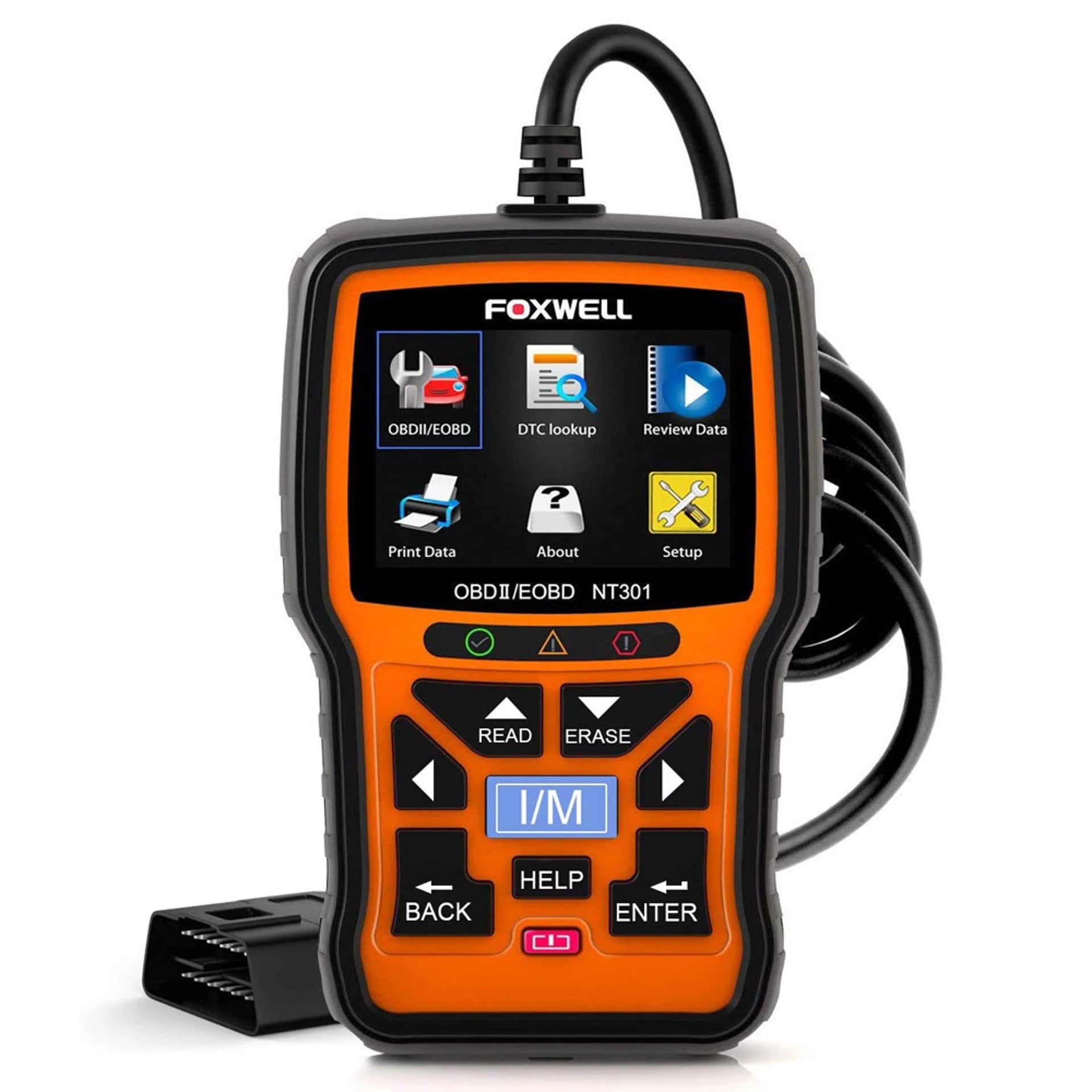 FOXWELL Professional OBD2 Check Engine Code Reader Automotive Diagnostic Scanner